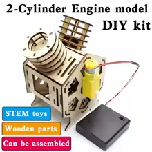 DIY V-Twin Engine STEM Model