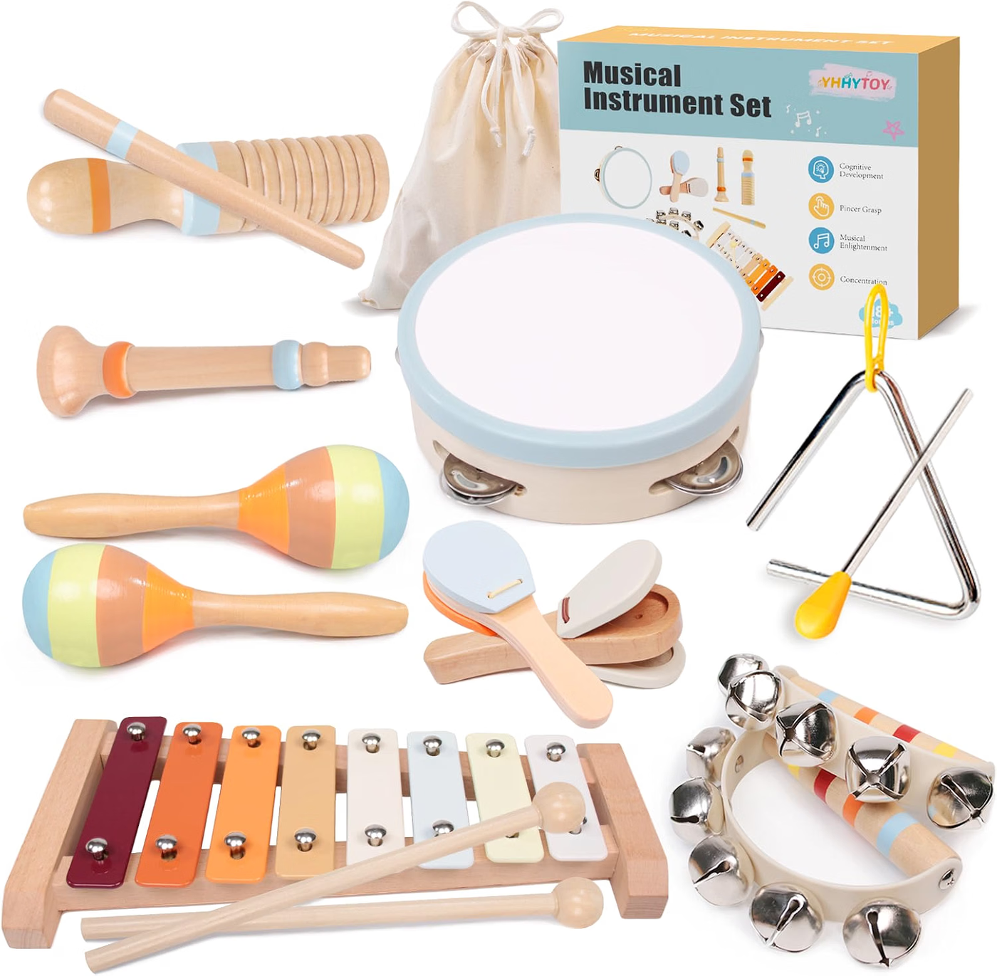 Children’s Musical Instruments / Montessori Percussion Set