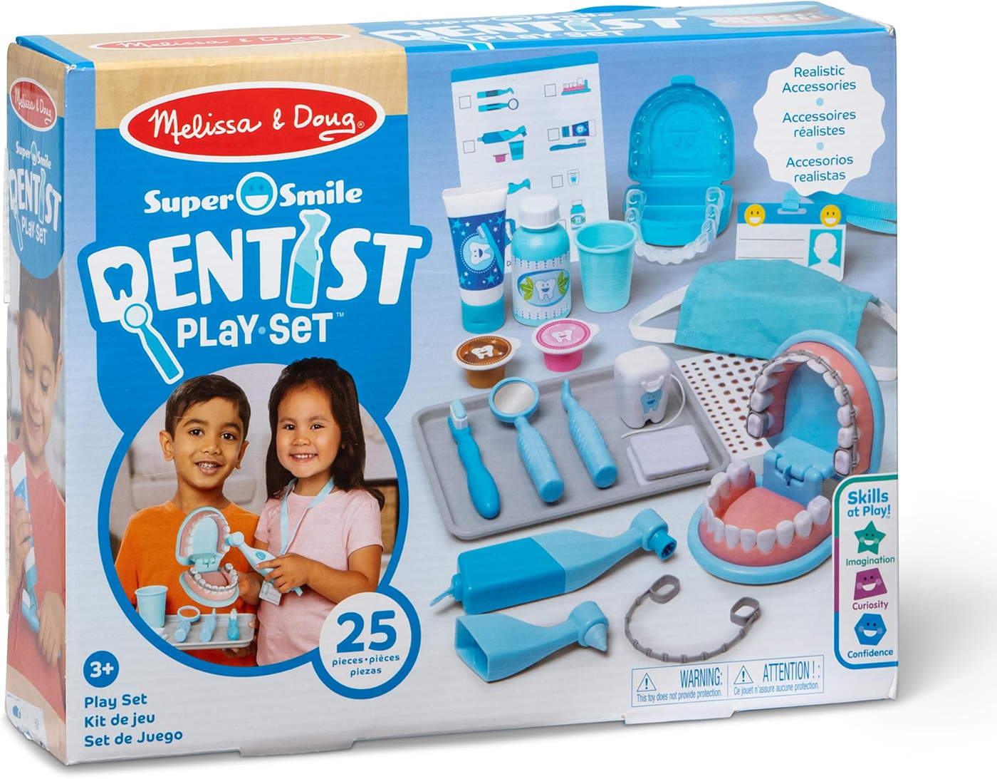 Melissa & Doug SuperSmile Dentist Play Set, 25 pieces